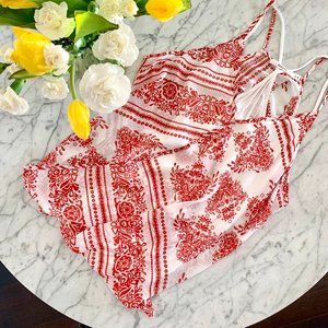 Bailey 44 Red Pepper Staying Alive Top